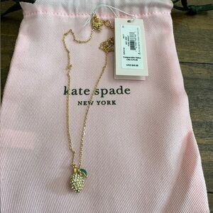 BNWT Kate Spade lemon necklace